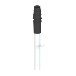 Cox Geelen ECONEXT® dakdoorvoer 80/125mm met PP rookgaspijp zwart